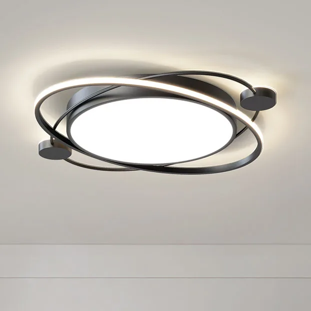 

European High-end Ceiling Lamps Minimalist Bedroom Night Lustre Aisle Lights Acrylic Indoor Candeeiro De Teto Home Decorations