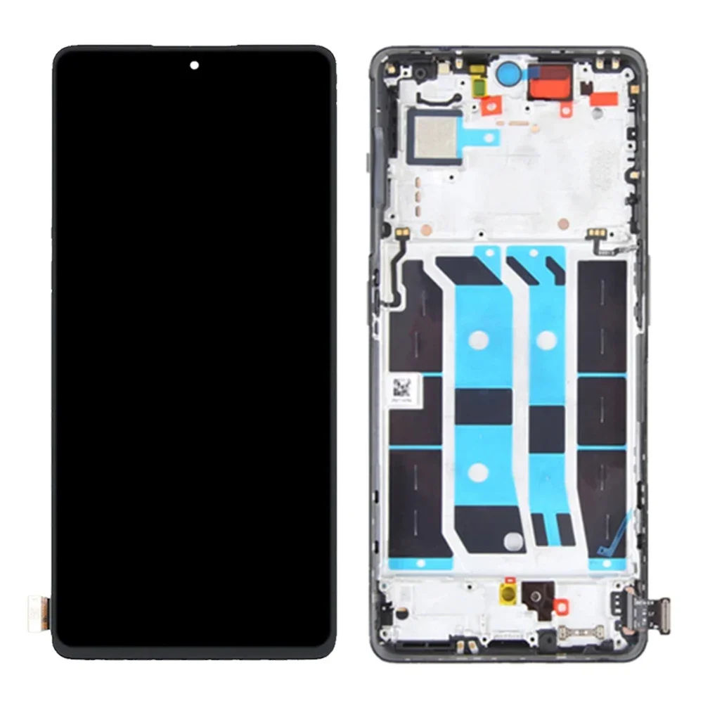 AMOLED для Oneplus Ace 2V PHP110 ЖК-дисплей с цифровым преобразователем сенсорного экрана в