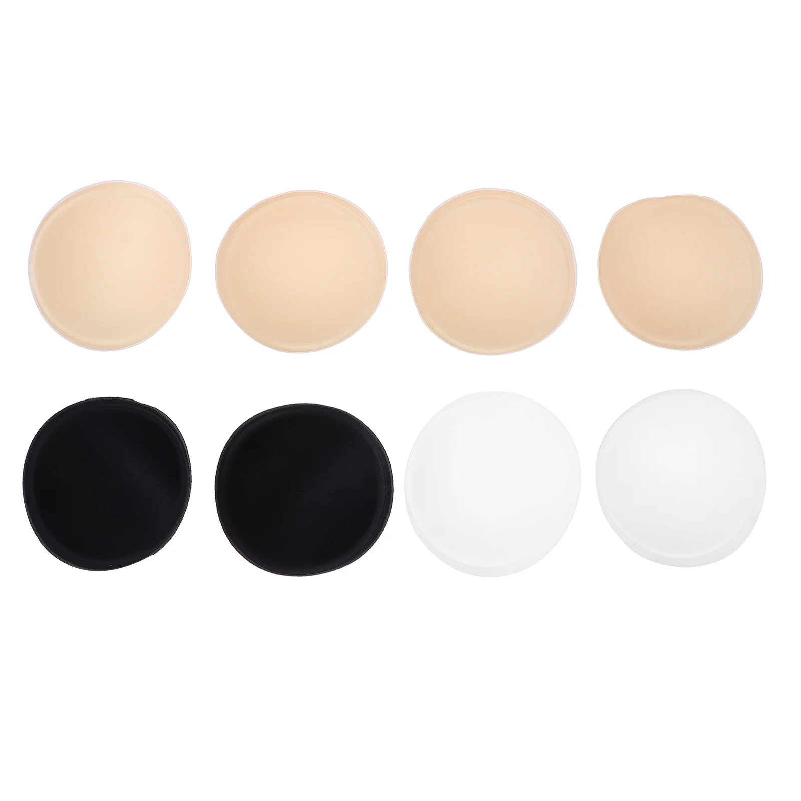 

4 Pairs Sponge Pads Sweat-absorbent Inserts Ladies Sports Womens Bras Inserts