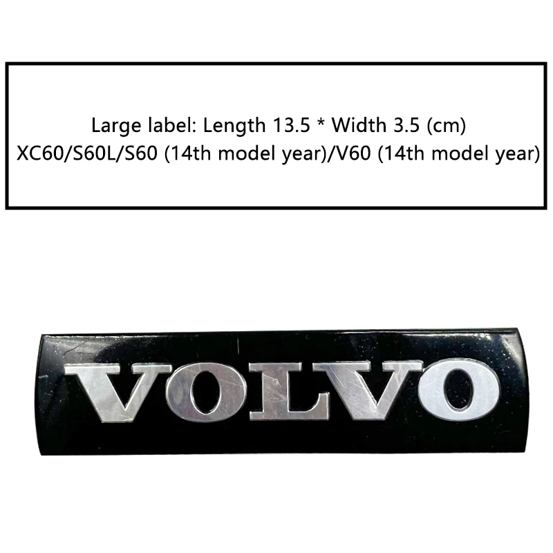 

Передняя решетка автомобиля, наклейка с логотипом багажника, декоративные аксессуары для Volvo Rdesign Polestar AWD V50 S60 XC60 S40 XC40 XC90 V60 S80 S90