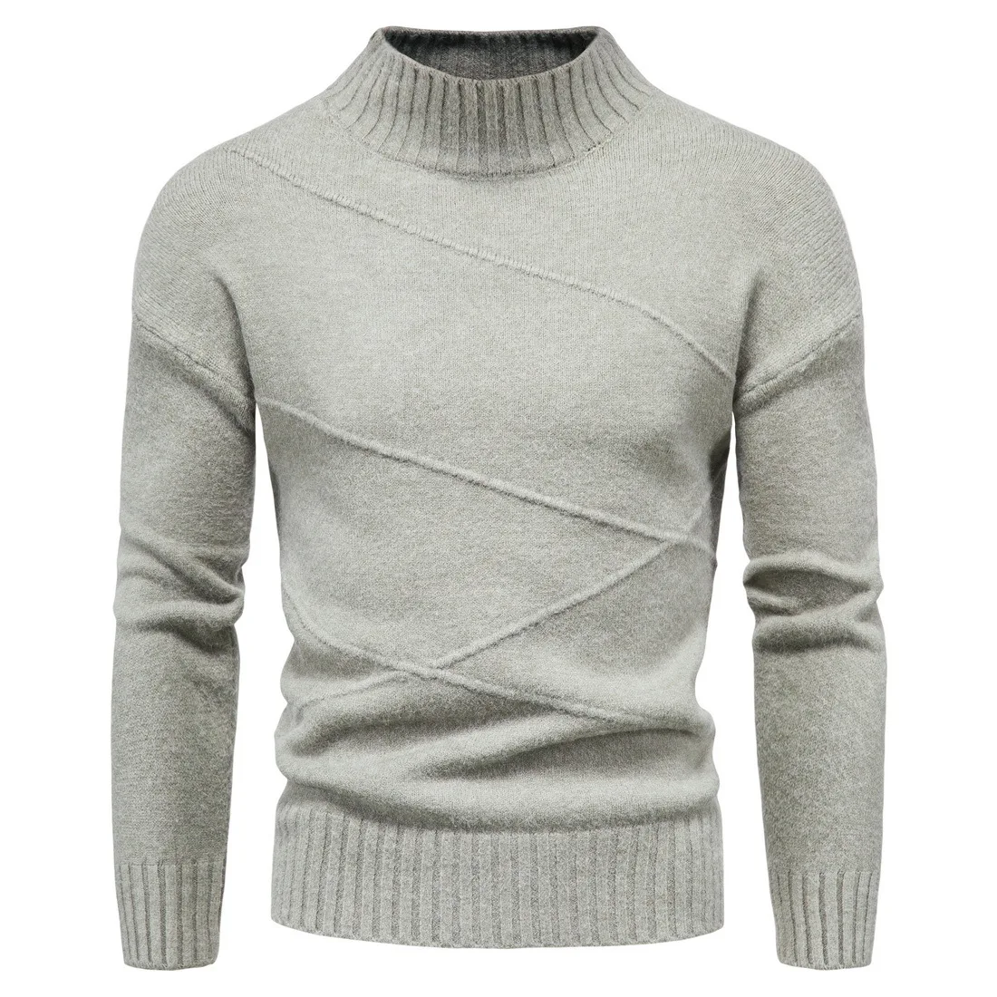 Solid  New  Men Casual  Sweater Autumn Winter Warm  Men Clothes
