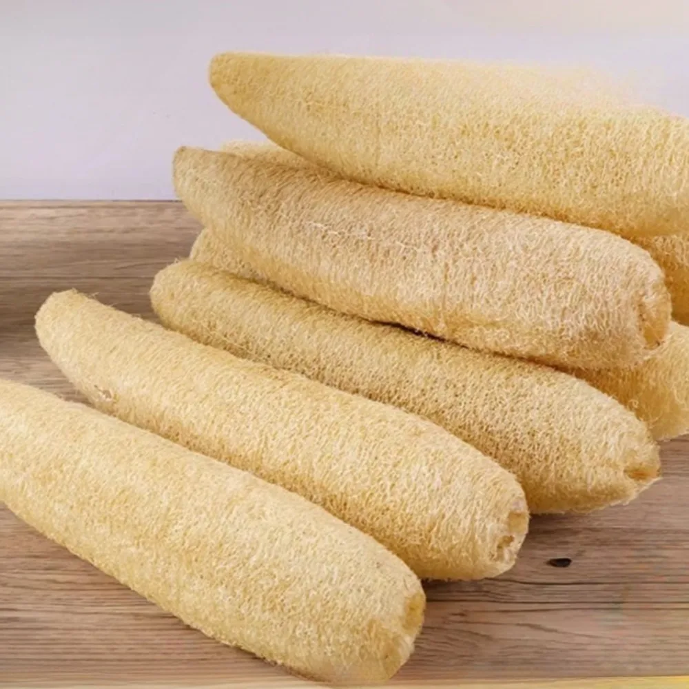 1 шт. губка-скребок из люфы