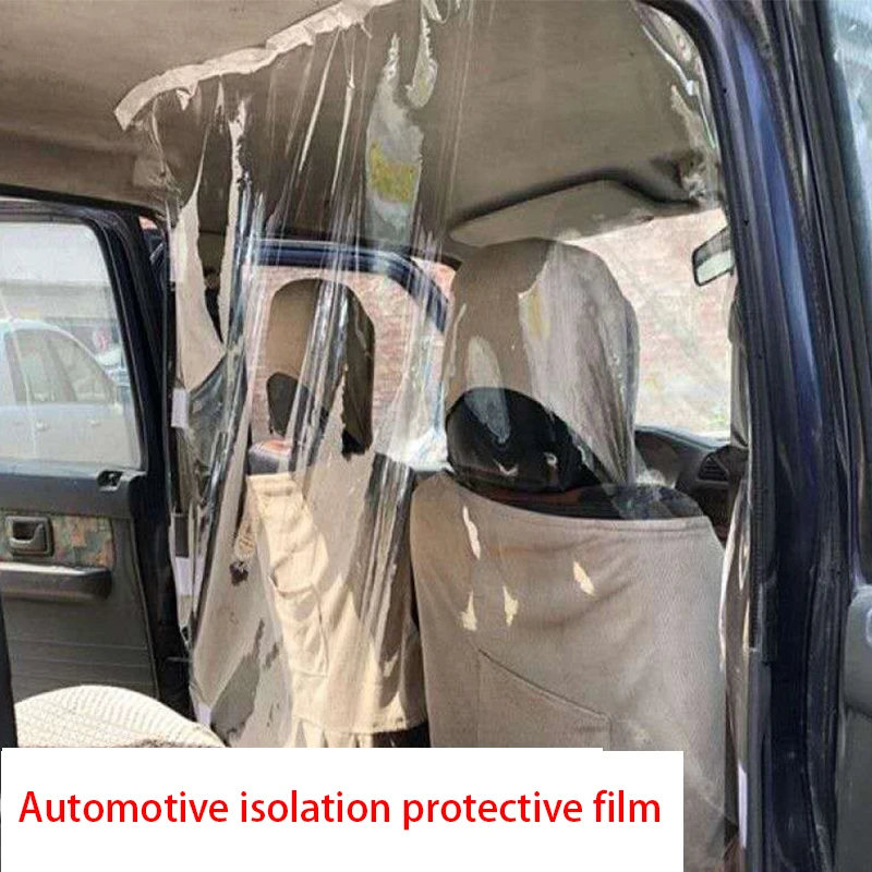 

Automotive Isolatie Film Auto Taxi Isolatie Film Plastic Anti-Fog Volledige Surround Beschermhoes Netto Cab Front
