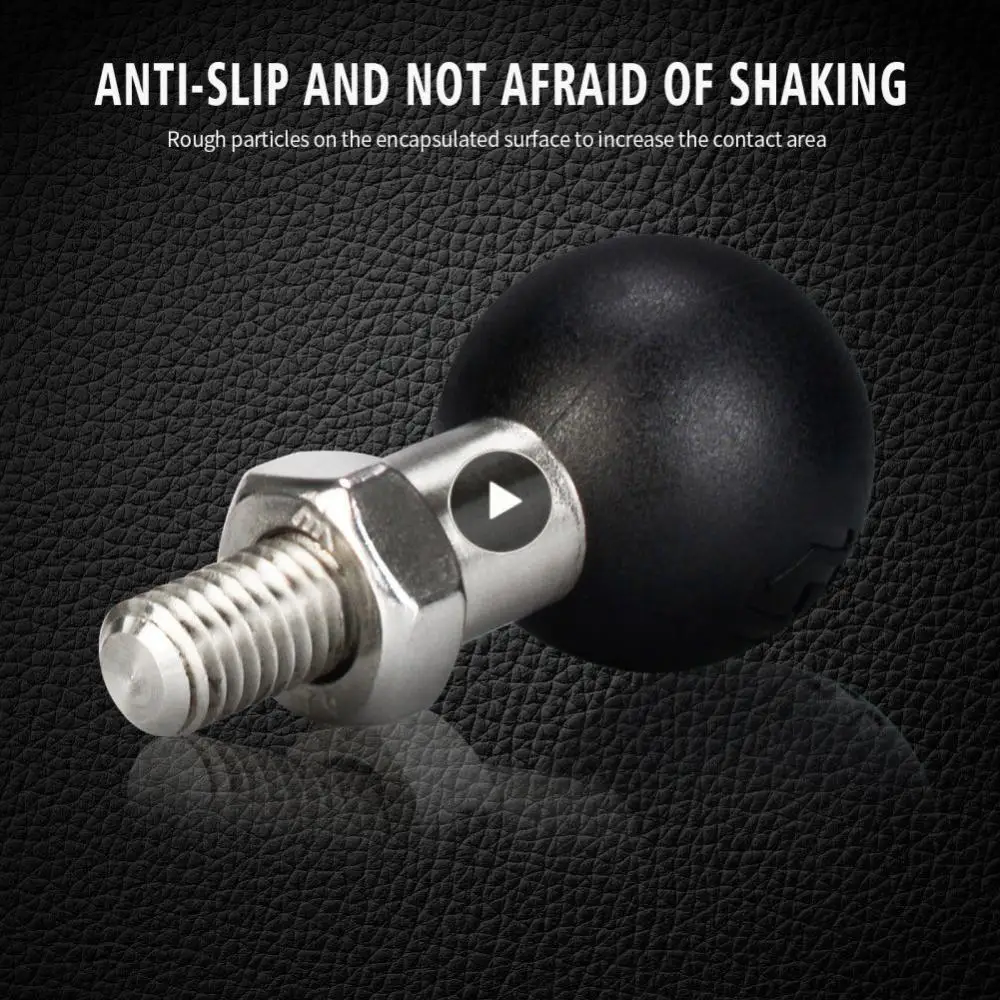 

M10 Multifunctional Motorcycle Mirror Holder Rustproof Car Bracket Fixed Ball Head Durable Bottom Ball Head Accessories Screw