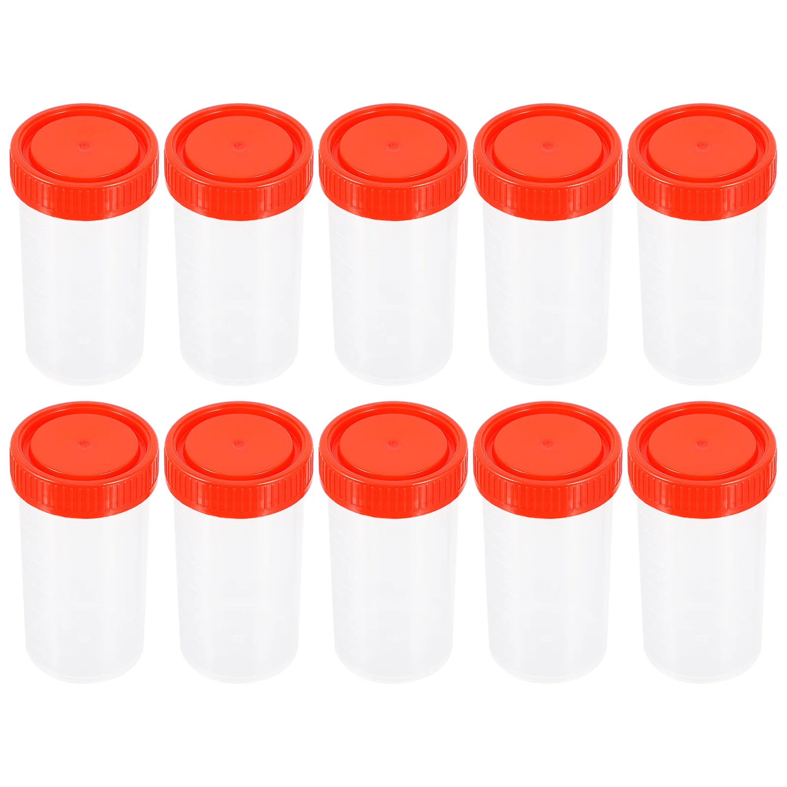 

10 Pcs Sampling Bottle Clear Container Useful Sample Laboratory Practical