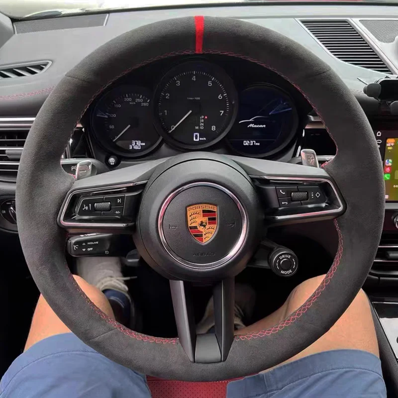 Cover Suede 100% Fit For Porsche Taycan Boxste Panamera Macan Cayenne 718 911 9ya 971 Car Accessories