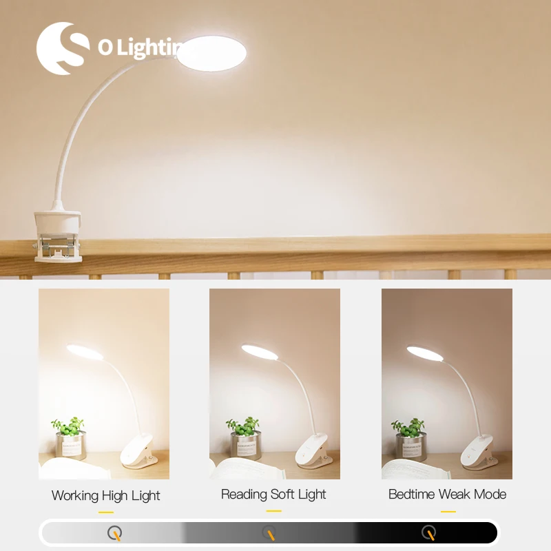 

Portable USB Flexo Led Desk Lamp DC5V LED Study Reading Book Lights for Computer PC Laptop Ring Eye Care Led Light Table Lamps