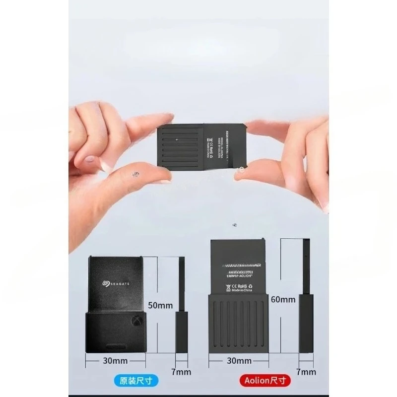 Фото Подходит для Xbox Series X/S, специальная карта расширения памяти 1 ТБ/2 ТБ, карта расширения SSD-накопителя, жесткий диск. №1