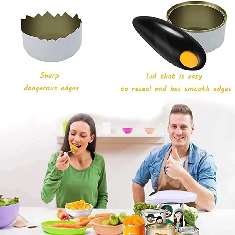 Автоматический Консервный нож с одним касанием электрический консервный