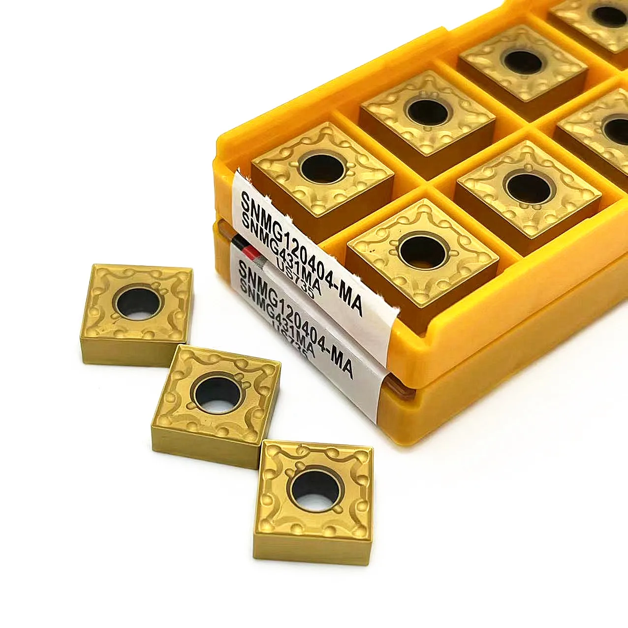 Твердосплавная пластина SNMG120404 SNMG120408 MA VP15TF UE6020 US735, металлический Цилиндрический Токарный станок с ЧПУ SNMG 120404 120408 резка