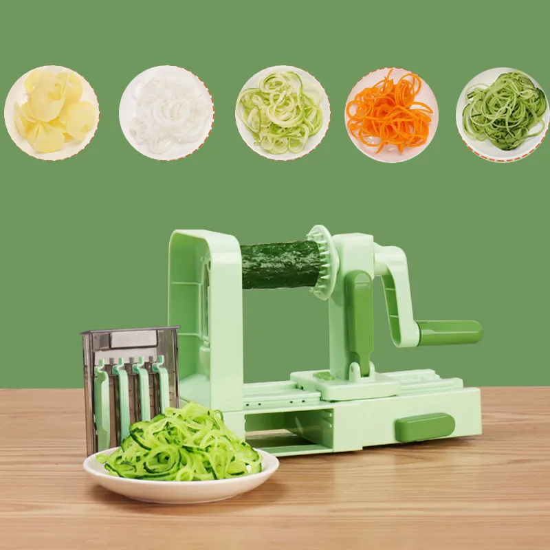 

Многофункциональный ручной инструмент для резки овощей, резак для огурцов и моркови, ручной резак для овощей, измельченные кухонные приспо...