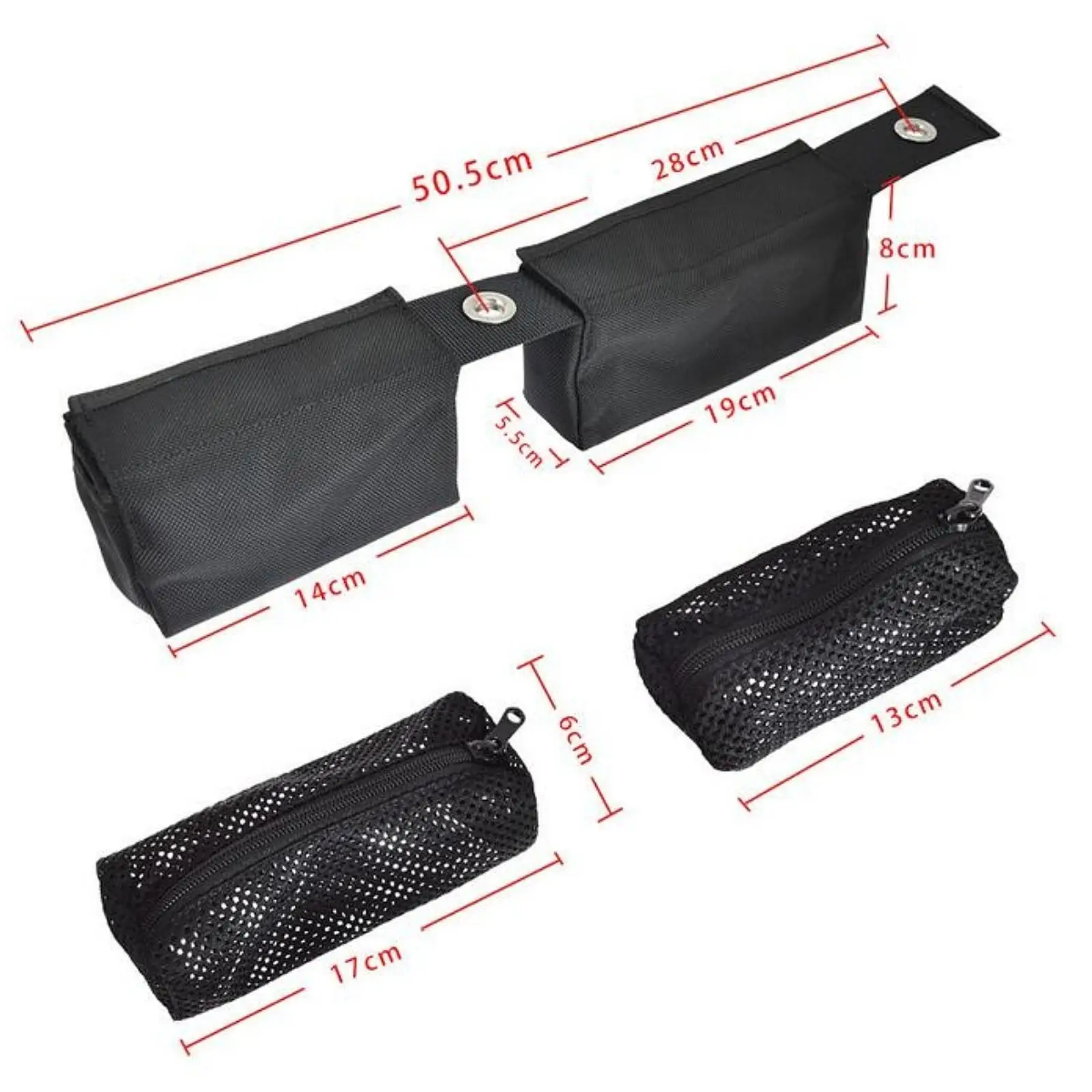 Карманный ремень для подводного плавания с двумя бутылками