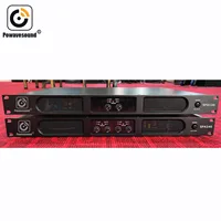 Powavesound Pa Speaker Amplifier 1u Case Rack Digital Amplifier 200W Public Address System Power Amplifier For 70V 100V Speaker