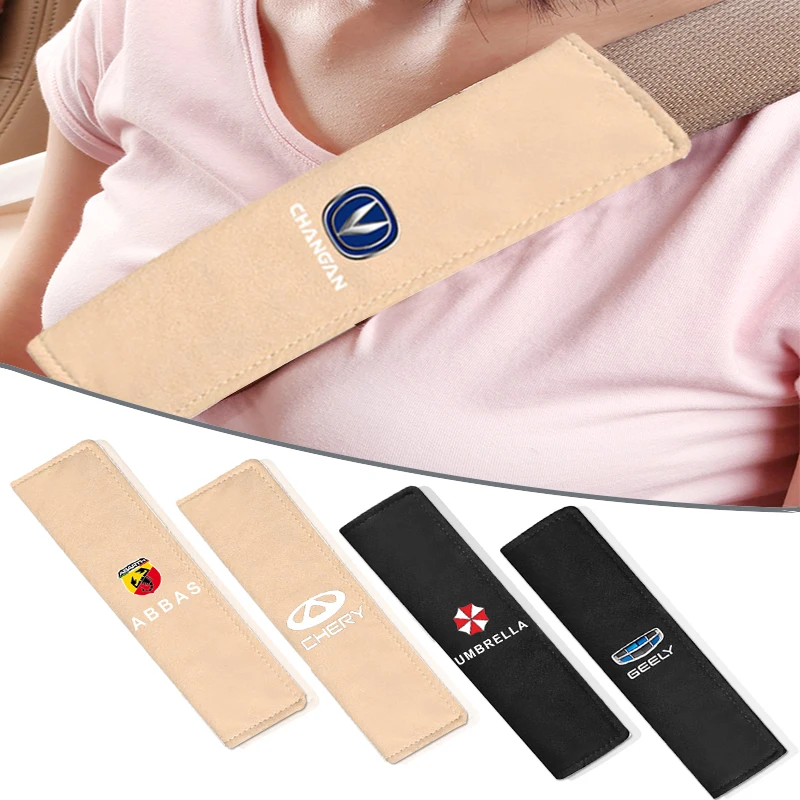 

Car Safety Belt Shoulder Cover Cotton Shoulder Pad for Tesla Model S X 3 2021 Model X Y Style Coil Bonina K80 Car Accessories