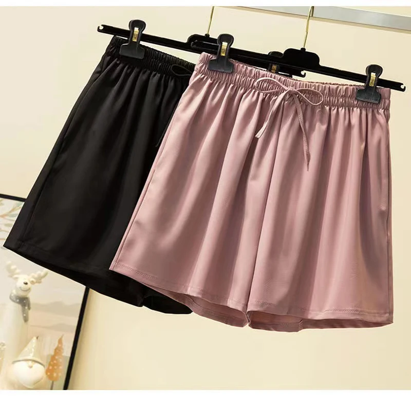 Новинка 2022 летние женские шорты юбка-шорты модные мягкие широкие брюки с высокой
