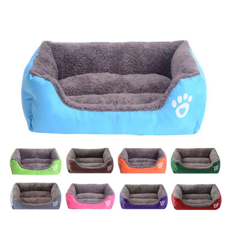 

Dog Bed Pet Large Warm Dog House Soft Nest Dog Baskets Waterproof Kennel For Cat Puppy Plus size Drop shipping