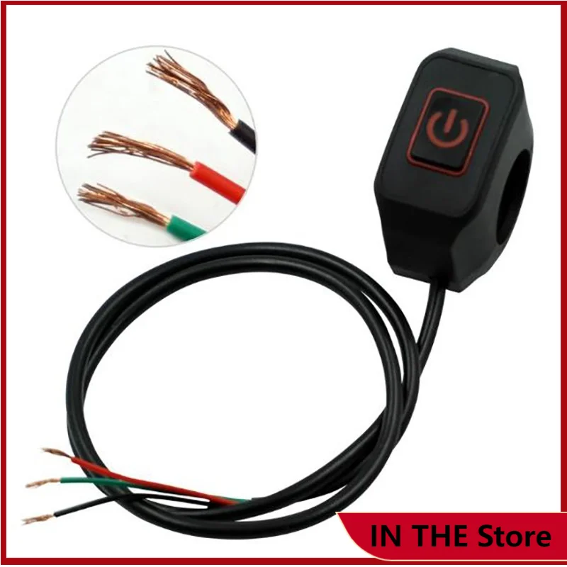 

Новый переключатель для мотоцикла, модифицированный звуковой сигнал фары, переключатель управления, крепление на руль, красная, синяя, бела...