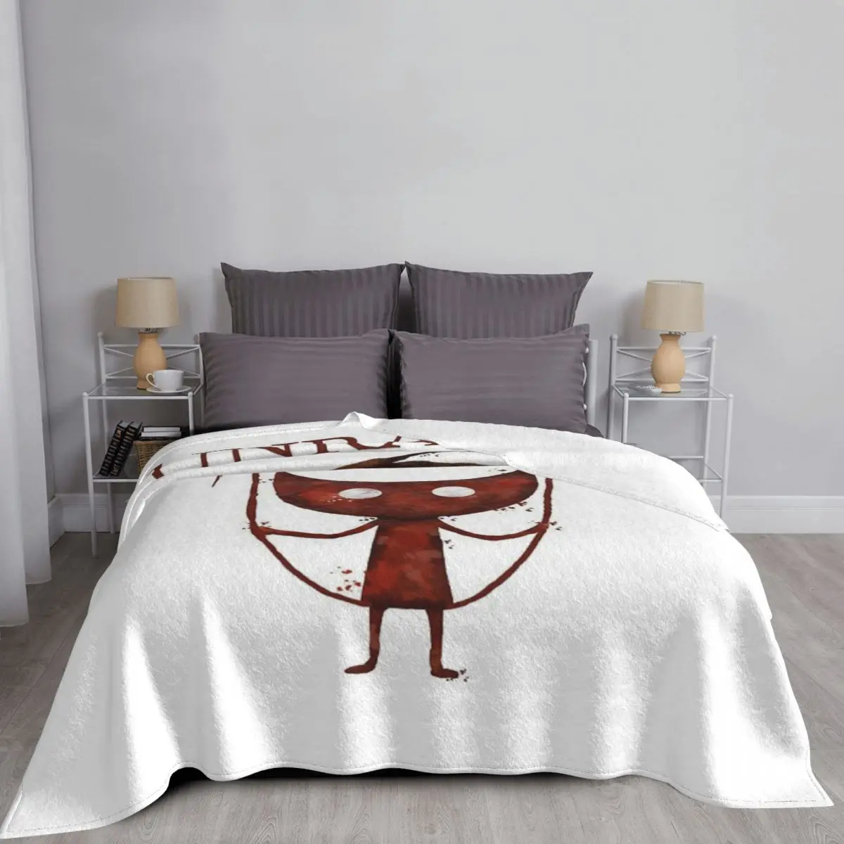 Unravel-Manta de hilo para Boy a cuadros cama colcha manta felpa Anime Sudadera con capucha funda для детей |