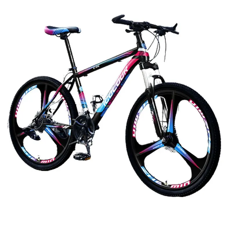 

Горный велосипед для взрослых, с двойными дисковыми тормозами и переменной скоростью, 24/26 дюймов, из высокоуглеродистой стали