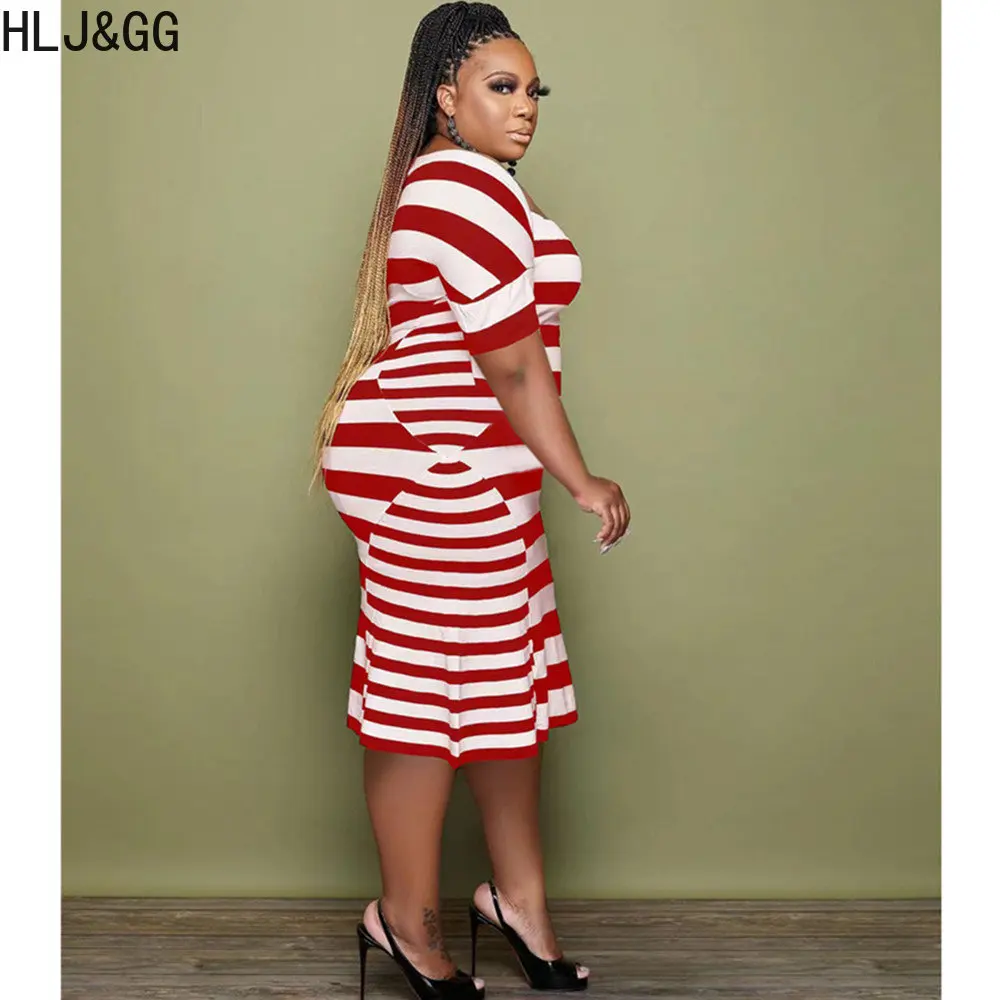 Рисунок 4 - Женское платье в полоску HLJ & GG