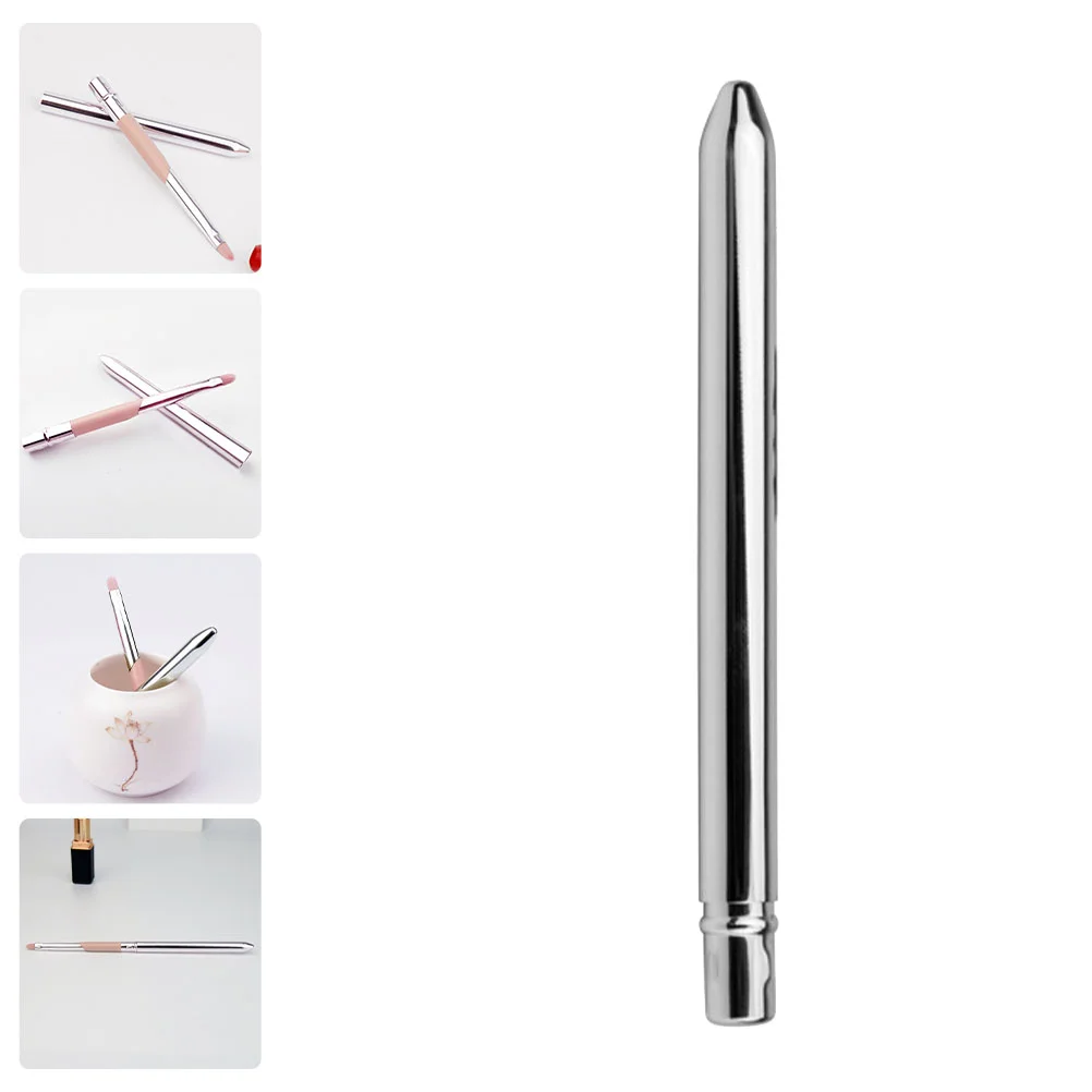 

Brush Lipstick Lip Applicator Gloss Makeup Foundation Eyeshadow Travel Tool Proof Cover