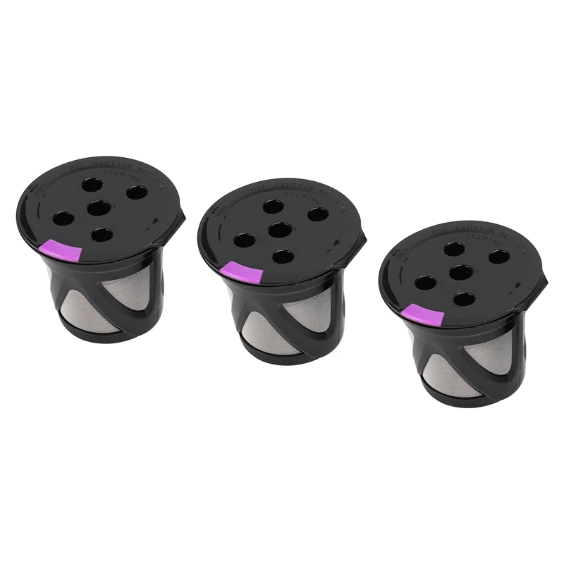

3PCS Reusable K Cup Compatible With Single Serve Coffee Maker Refillable K Cups Coffee Filters