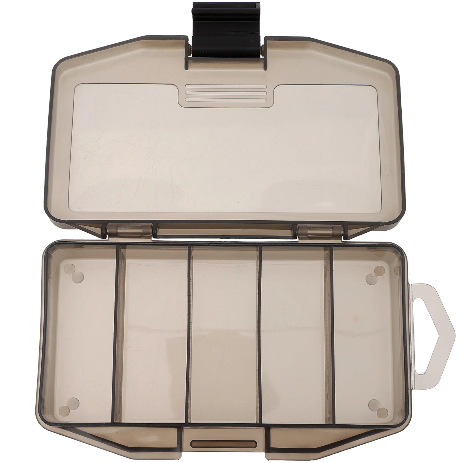 

2 Pcs Bait Accessory Box Lure Case Fish Tackle Storage Fishing Gear Hook Container Plastic Convenient Organizer