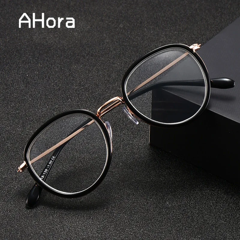 

Ahora Retro Round Reading Glasses 2022 Anti Blue Light Women&Men Presbyopic Eyeglasses+1.0+1.5+2.0+2.5+3.0+3.5+4.0 For Elder