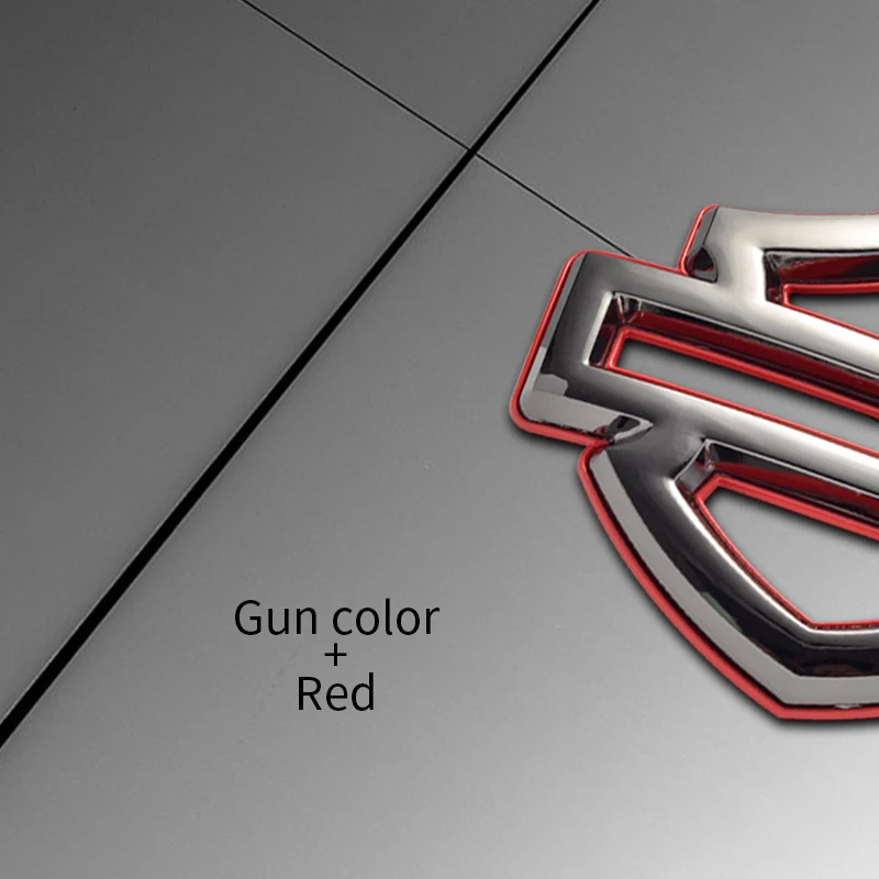 1/2 шт. логотип мотоцикла 3D металлическая эмблема боковой значок на кузов Декор наклейка для наклейки на топливный бак аксессуары автомобильный стиль аксессуары