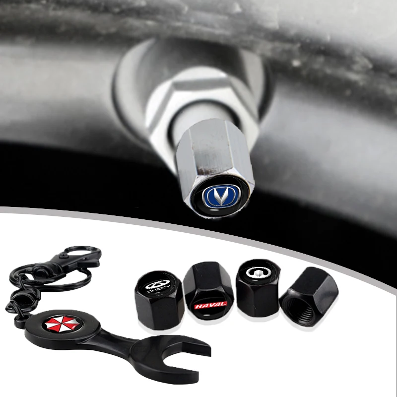 

1pcs Car Wheel Wrench Tire Valve Stem Cap for Mitsubishi L200 Outlander Asx Lancer 9 10 X Montero V75 XL(CW) Car Accessories
