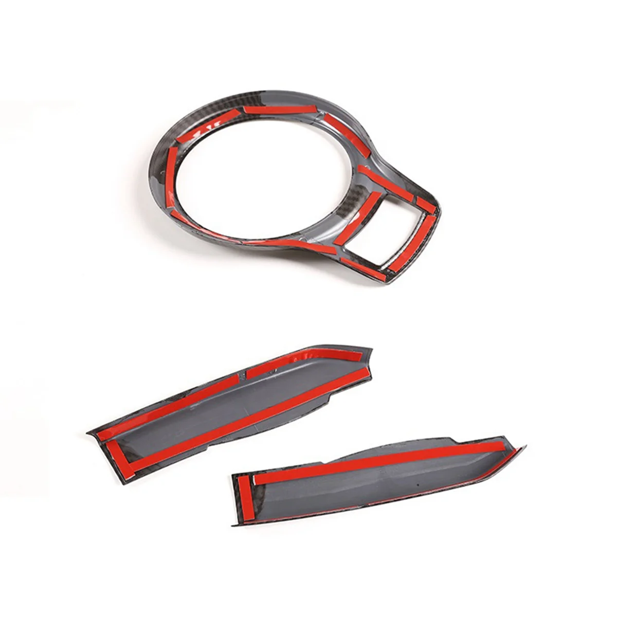 

2X for Subaru BRZ Toyota 86 2012-2020 Center Console Side Strip Gear Shift Panel Decor Cover Trim Frame Car Accessories