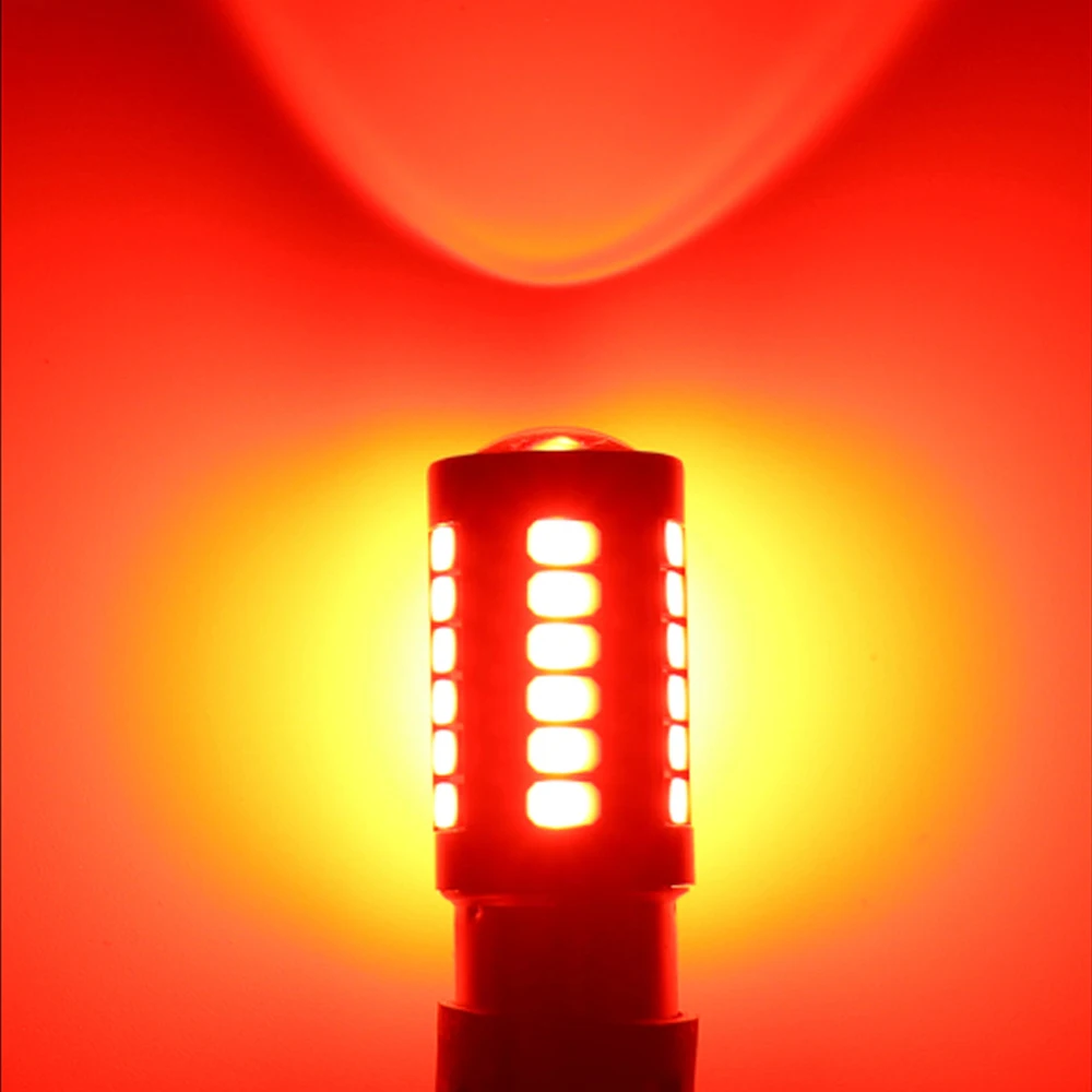 

2 шт., 1156, 1157, 33SMD Автомобильная фотолампа, 5630 Вт, BAU15S, P21/5 Вт, 7440, W21W, 12 В, 24 В, для грузовиков, белая лампа поворотника, Диодная лампа заднего хода