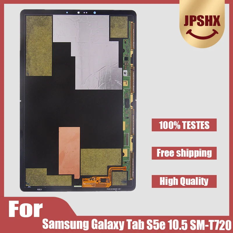 

100% тест для Samsung Galaxy Tab S5e 10,5 SM-T720 T720 SM-T725 T725 ЖК-дисплей сенсорный экран дигитайзер стеклянная панель в сборе
