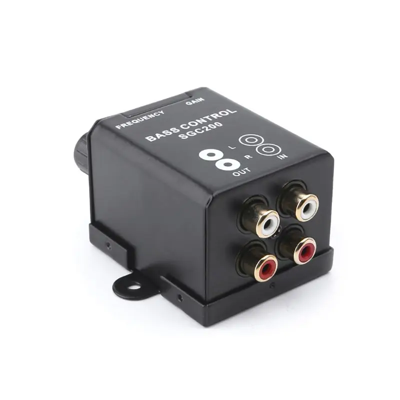 Автомобильный аудиорегулятор усилитель басов сабвуфер стереоэквалайзер