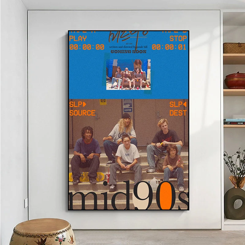 Белая бумага для фильма Mid 90S плакат винтажная комната домашний бар кафе Декор