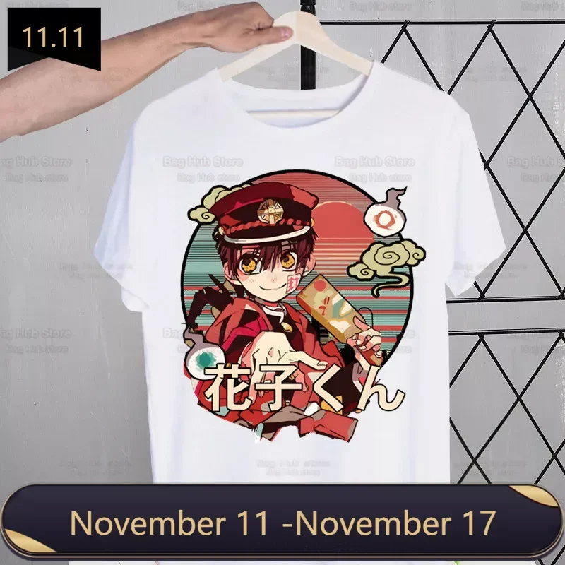 

Anime Toilet Bound Hanako Kun Comics Woman Print Harajuku Summer Tshirts Casual Round Neck Short Slee Top Tee Shirt,Drop Ship