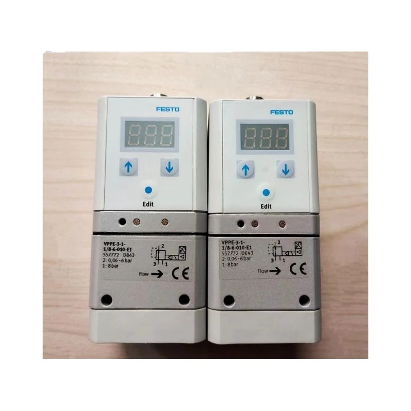 

FESTO- proportional valve VPPE-3-1-1/8-10-420-E1 557776 pressure regulator
