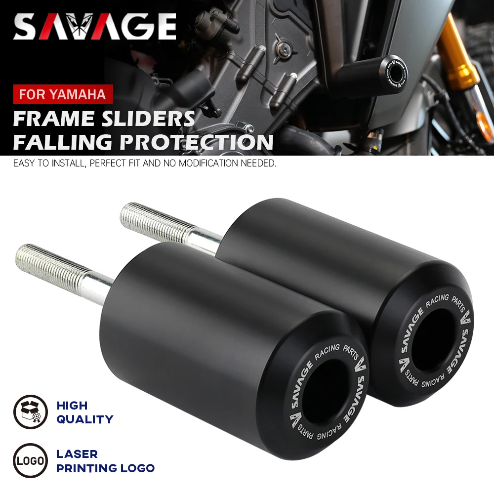 Mt09 2021 Frame Slider Crash Protector Per Yamaha Mt-09/Sp Tracer 900 9/Gt 2022 2023 9Gt Protezione Anticaduta Per Moto Crash Pad