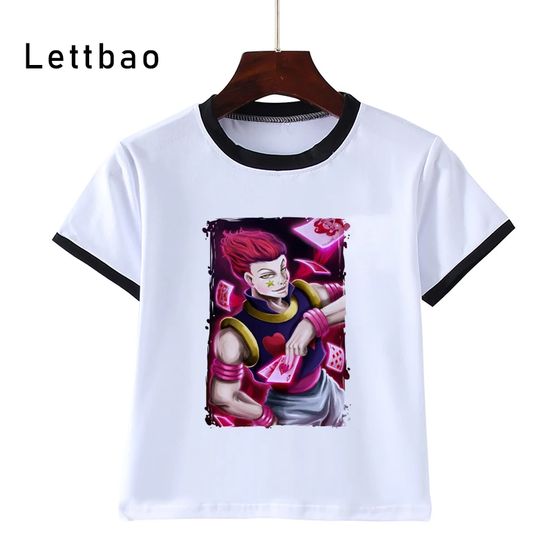 

Hisoka Hxh Anime Children's Kids T-Shirt Plus Size Clothes Printed T Shirt Casual Children Clothing Unisex Kid Gift