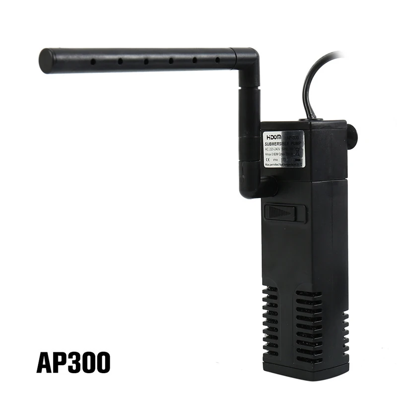 Pump Tool  Accessories New Style 3W Submersible Water Built-in Filter Pump Aquarium Fish Tank Pond Waterfall Oxygen Increasing images - 6
