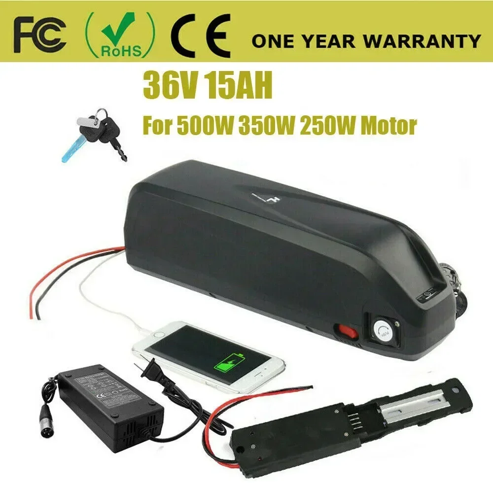 Аккумулятор для электрического велосипеда 48 В 13 Ач 17 20 36 15 1000 Вт 750 500 Hailong 18650 Cells Pack