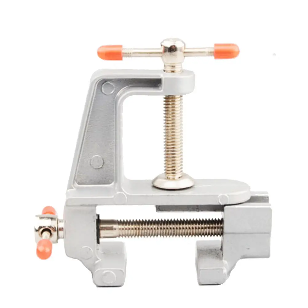 

Mini Bench Vise Muliti-Funcational Table Screw Vise Aluminium Alloy 30mm Table Bench Clamp Vise for DIY Craft Mold Fixed Repair