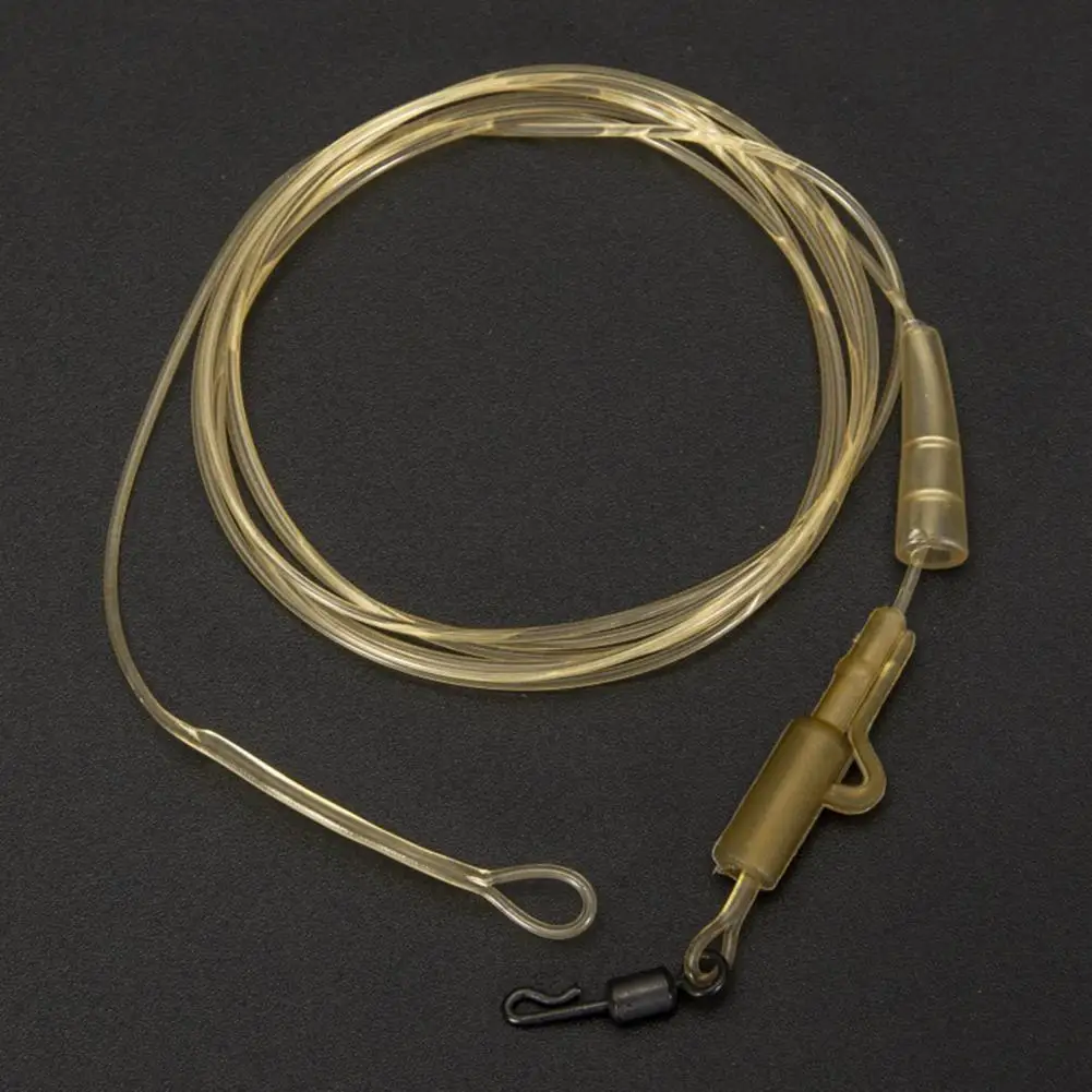 

Practical Transparent High Tensile Strength Flexible Carp Fishing Leader Fishing Tackle Leader Line Fishing Leader