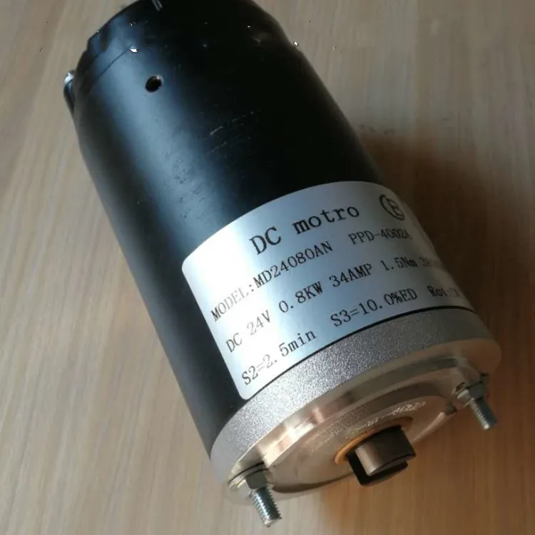 Запчасти для электрического вилочного погрузчика, маленький двигатель 24V800W MD24080AN