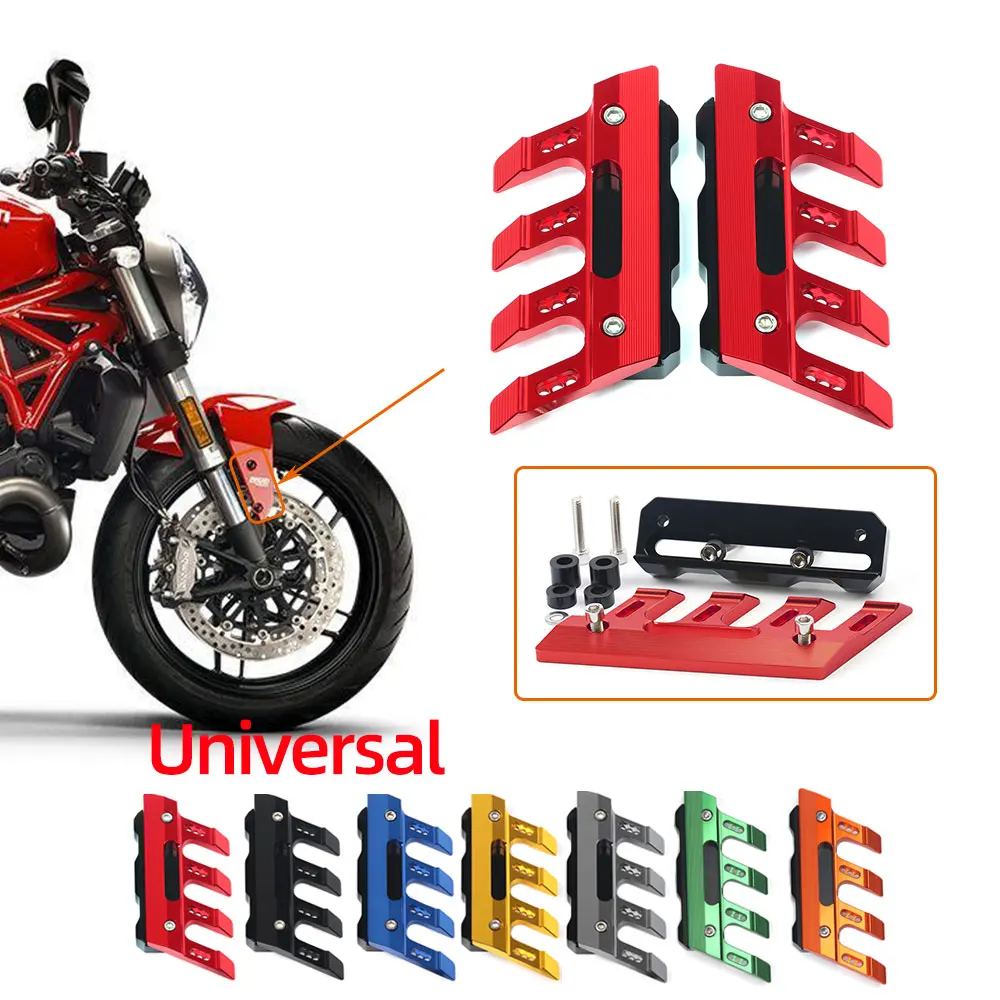 

MONSTER For Ducati MONSTER 695 696 795 796 797 821 1100 1200 Motorcycle Front Fork Protector Fender Slider Accessories Mudguard