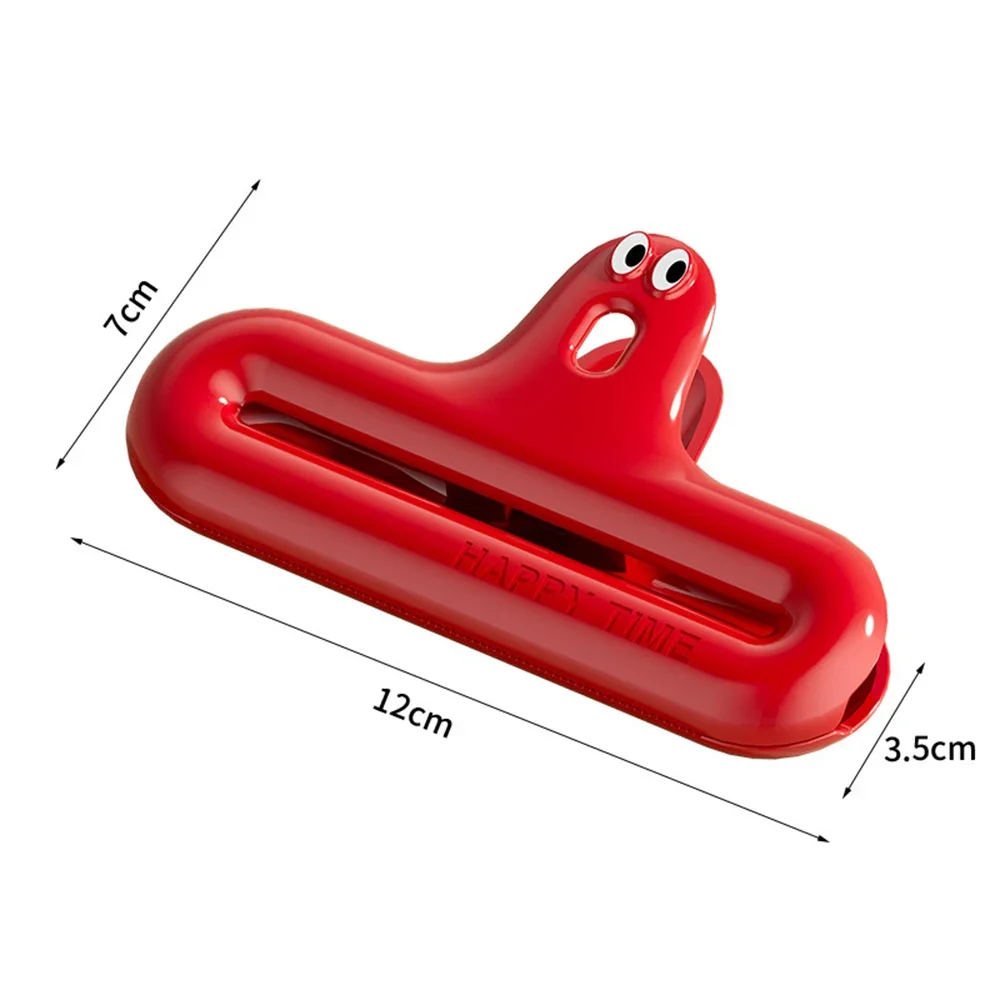 

Влагостойкий зажим для закусок, новый 4 шт. зажим для уплотнения гусеницы, многофункциональный зажим для крепления кухонного уплотнения, бытовые принадлежности для хранения
