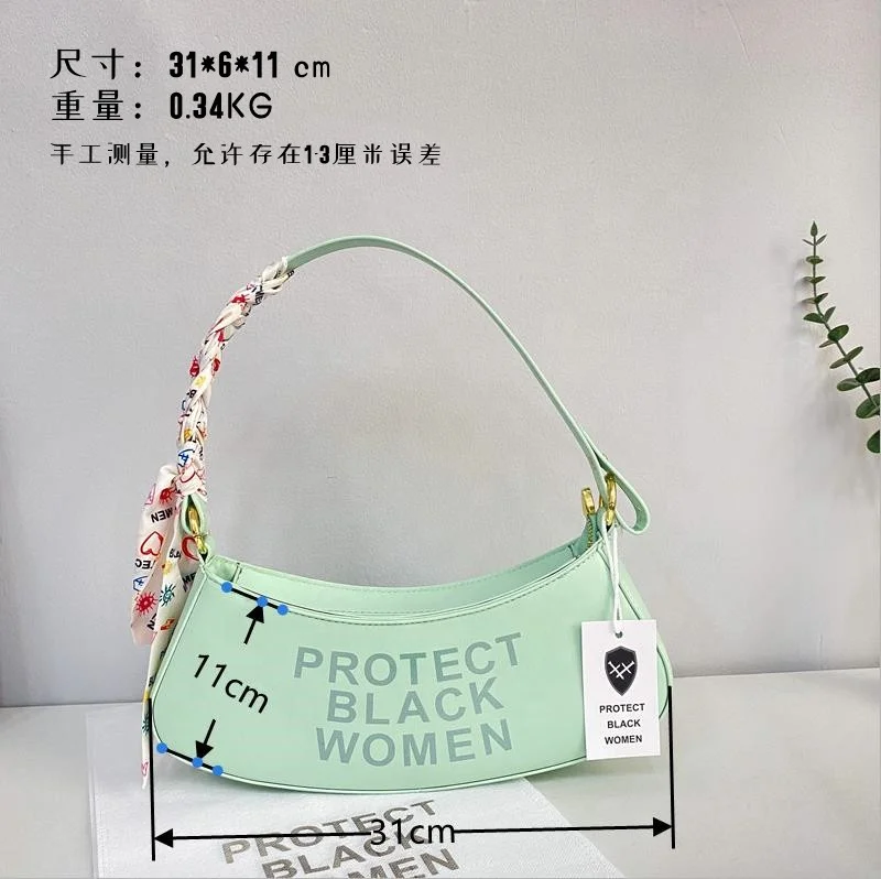 French Silk Scarf Underarm Bag Women'S 2022 Messenger Shoulder Bag Custom Purses And Handbags Luxury Women