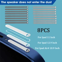 8pcs metal dust filter for ipad air 4 10 9 12 12 9 inch speaker earpiece metal dust filter dust net protection dust accessories