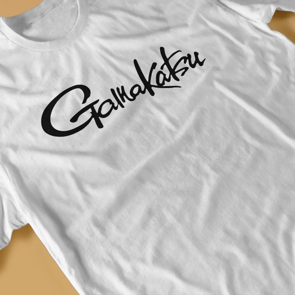 Футболка мужская с логотипом Gamakatsu крутая футболка коротким рукавом и круглым