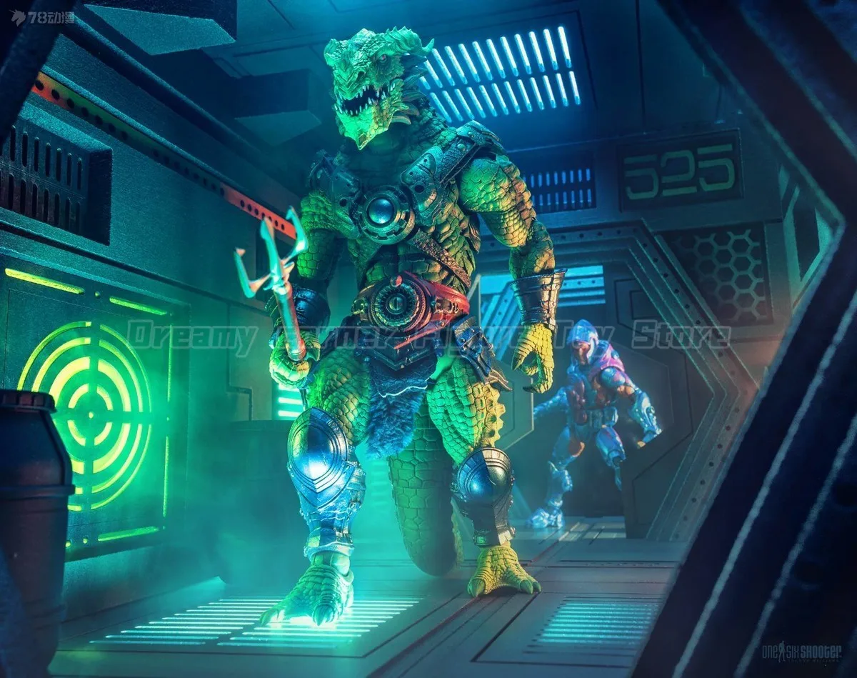 Фото 【В наличии】Оригинальная фигурка Four Horsemen Studios Cosmic Legions Outpost Zaxxius SSKUR’GE 1/12, коллекция игрушечных моделей №4